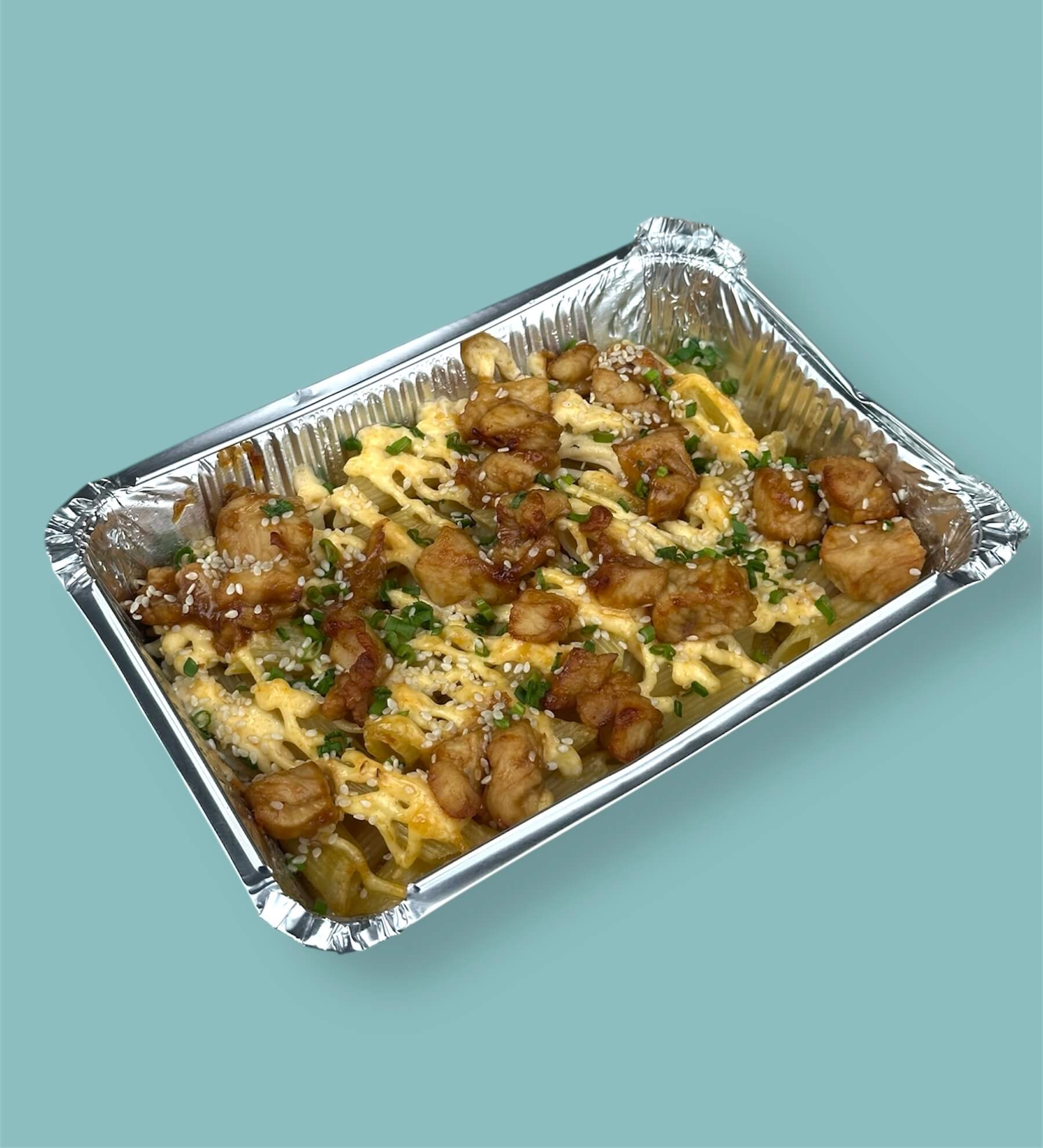 МакЧиз с курицей терияки (макароны)